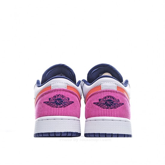 Air Jordan 1 Low GS 'Fire Pink Hyper Crimson'