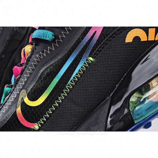 Nike Air Max 2090Multicolor/Black Running Shoes Black Rainbow