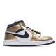 Air Jordan 1 Mid SE 'Metallic Gold'