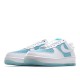 Nike Air Force 1 White and Blue