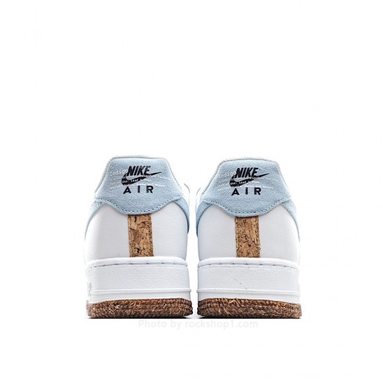 Nike Air Force 1 LV8 White and Blue