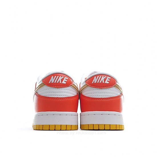 Nike Dunk Low "Golden Orange" Platinum Orange Sneakers