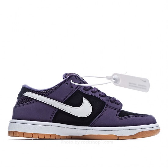 WMNS Nike SB Dunk Low Pro QS Raw Gum Purple Low Sneakers