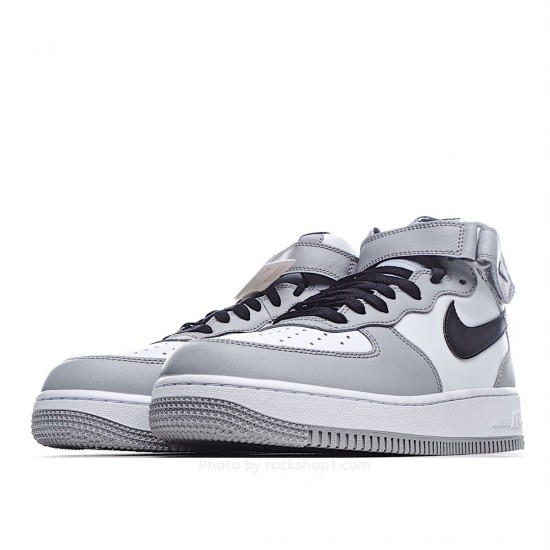 Nike Air Force 1 Mid Top Off-White Black