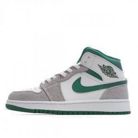 Air Jordan 1 Mid SE 'Grey Pine Green'