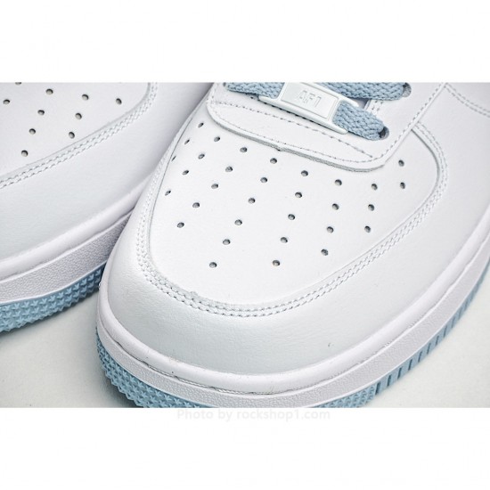 Nike Air Force 1 Low Low Top White Yellow Blue