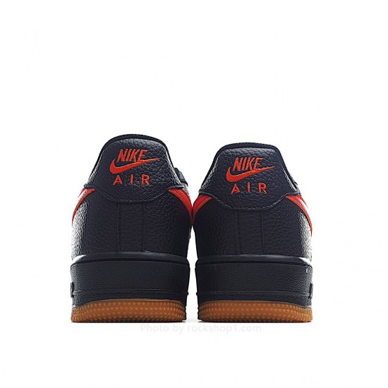 Nike Air Force 1 Black Red