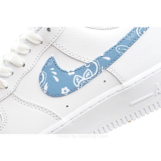 Nike Air Force 1 White and Blue