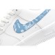 Nike Air Force 1 White and Blue