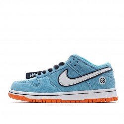 Nike WE CLUB 58 x Nk SB Dunk Low Pro Club 58 Gulf Low Top Sneakers