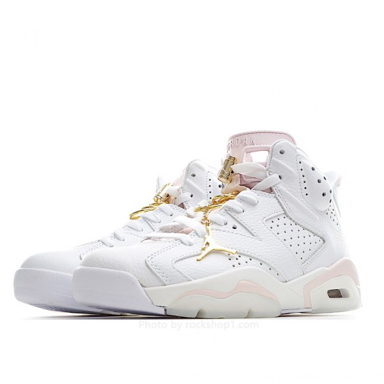 Wmns Air Jordan 6 Retro 'Gold Hoops'