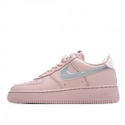 Nike Air Force 1 Pink Silver Hook