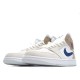 Air Jordan 1 Mid 'White Khaki Blue Void'