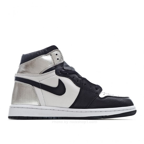 Wmns Air Jordan 1 Retro High OG 'Silver Toe'