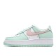 Nike Air Force 1 07 White and Green Low Top