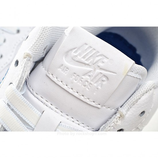 Fragment Design x Nike Air Force 1 Low White and Blue Low Top 3M Reflective