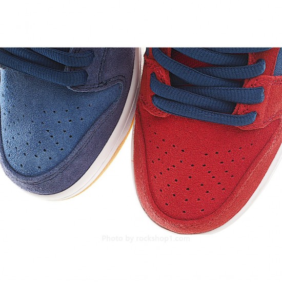 Nike SB Dunk Low "Barcelona" "Catalonia" Suede