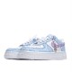 Nike  Air Force1 Low White blue 