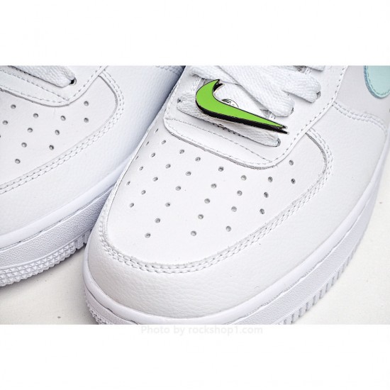 Nike Air Force 1 Low Worldwide Low Top White Green White Blue