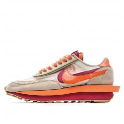 Nike sacai x Clot x LDWaffle 'Net Orange Blaze'