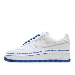 Nike Air Force 1107 More Than QS Blue and White