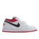 Air Jordan 1 Low 'White University Red'