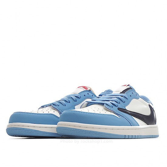 Travis Scott x Air Jordan AJ1 Low TS joint undercut low-top sneakers DH3277-109