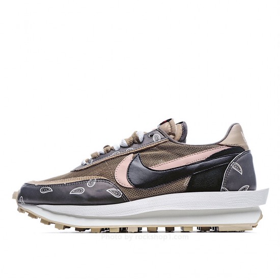 Sacai x Nike LDV Waffl Double Hook Cashew Flower