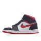 Air Jordan 1 Mid 'Black Gym Red'