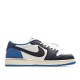 Travis Scott x Fragment x Air Jordan 1 Low "Military Blue" Lightning Barb