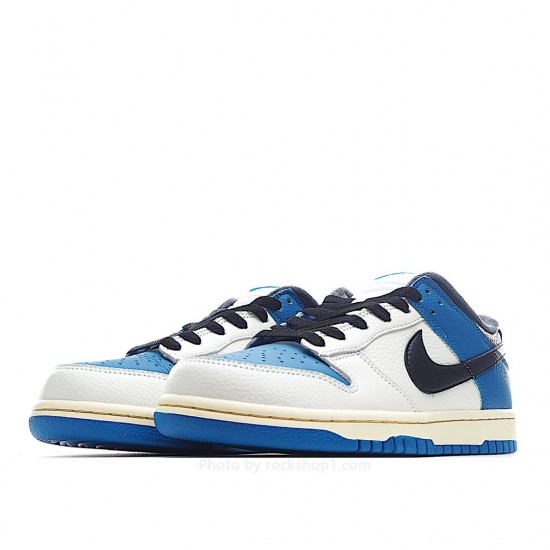 Nike SB Dunk Low White Blue Black Tick