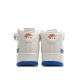 Nike Air Force 1 Mid07 Beige Blue Sneakers 3M Reflective