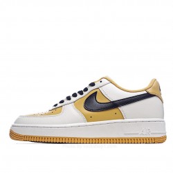 Nike Air Force1 07 White Black Yellow