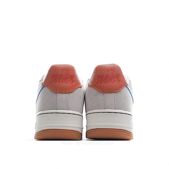 Nike Air Force107SEFirstUse Beige Blue Low Top