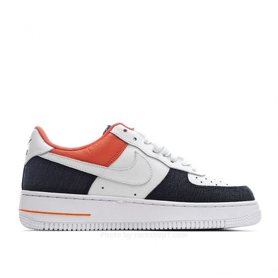 Nike Air Force1 07 Black Orange