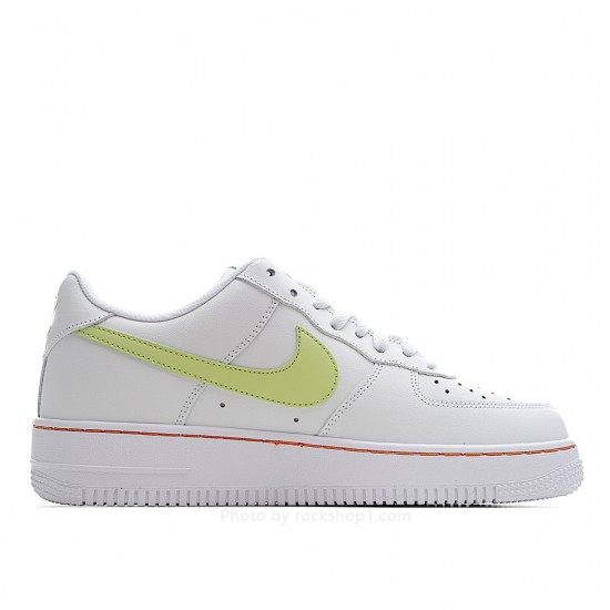 Nike Air Force 107 Low White Green Low Top