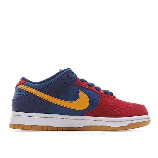 Nike SB Dunk Low "Barcelona" "Catalonia" Suede