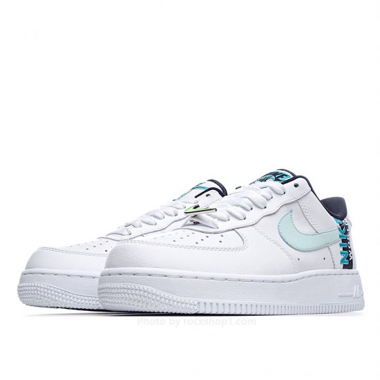 Nike Air Force 1 Low Worldwide Low Top White Green White Blue