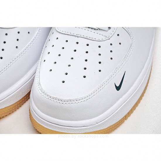 Nike Air Force 1 LowWhite/Graphite Green Low Top Sneakers