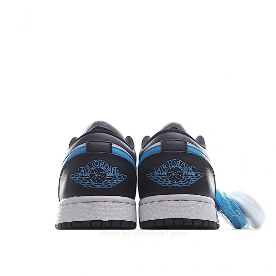 Wmns Air Jordan 1 Low 'Black University Blue'