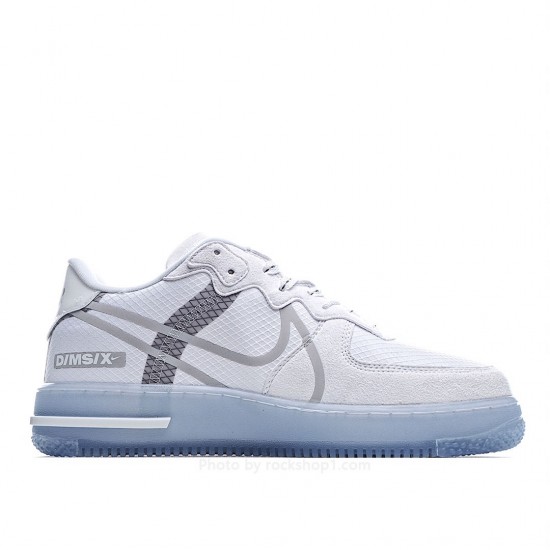 Nike Air Force 1 React QS Light Bone  蓝 