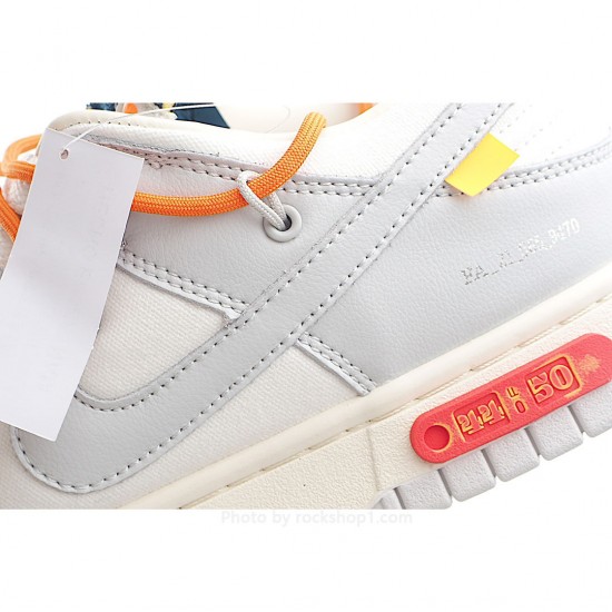 Off-White x Nike Dunk Low '12 of 50' OW Sneakers