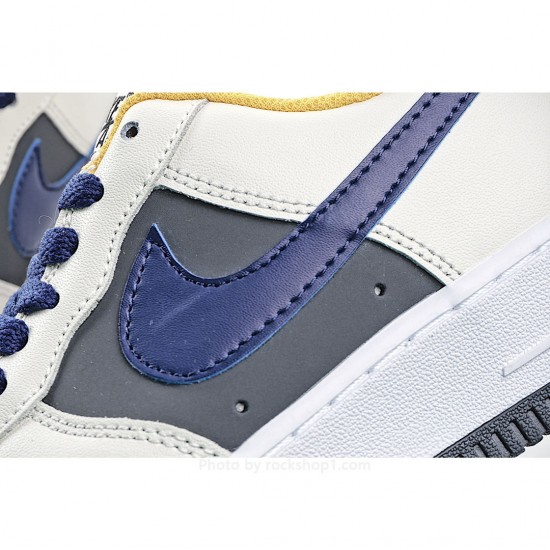 Nike Air Force1 LOW07 Beige Blue Grey