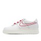 Nike Air Force 1 07 Beige Red