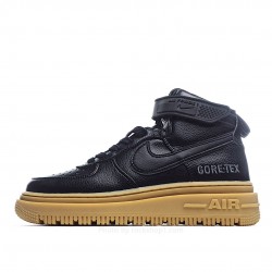 Nike Air Force 1 GORE-TEX Black and Brown High Top