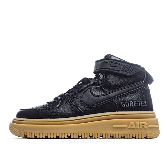 Nike Air Force 1 GORE-TEX Black and Brown High Top