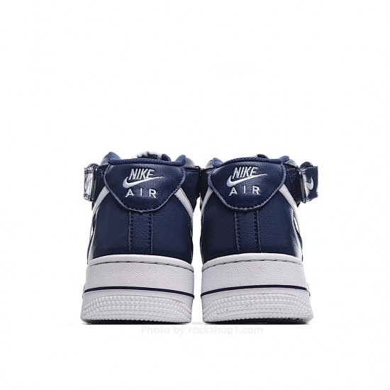 Nike Air Force 1 Dark Blue and White