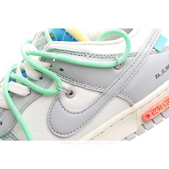 Nike SB Dunk OFF-WHITE Off-White Green Blue