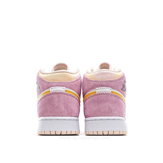 Air Jordan 1 Mid SE GS 'Arctic Pink'