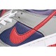 Nike SB Dunk Low Pro QSSamba Grey Red Blue